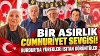 Bir Asırlık Cumhuriyet Sevgisi! Burdur'da Yürekleri Isıtan Görüntüler