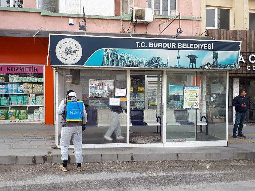 Burdur Belediyesi dezenfekte çalışmalarında 4. turuna başladı