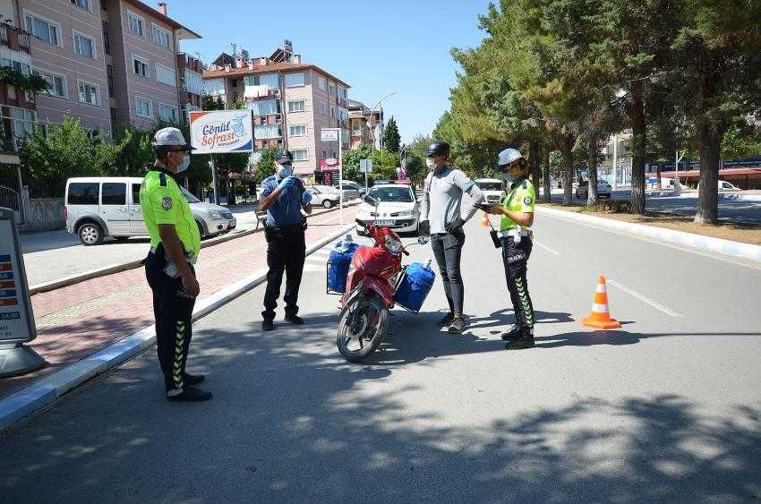 Emniyet Ekiplerinden Motorsiklet Ve Motorlu Bisikletlere Yönelik Özel Denetim