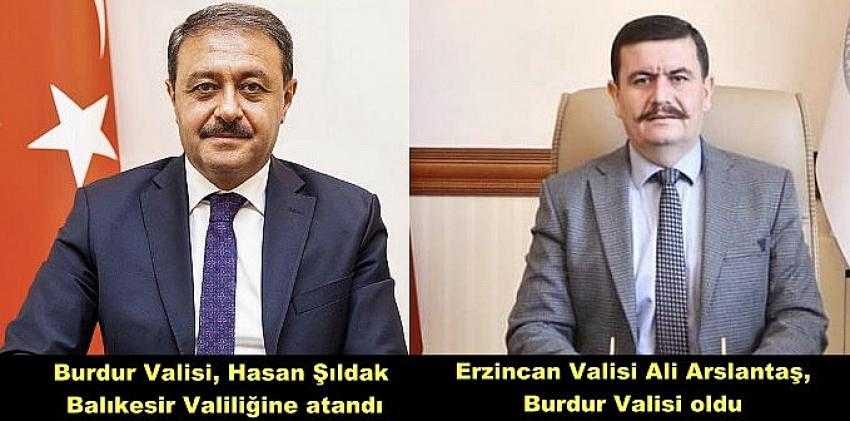 Burdur Valisi Değişti