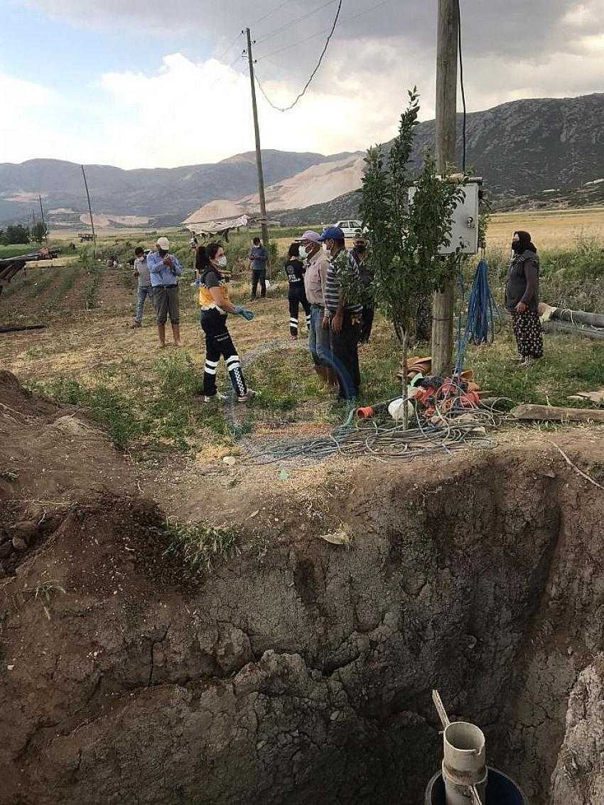 100 Metrelik Kuyuya Düşen Yaşlı Adamın! Cansız Bedenine Ulaşıldı!