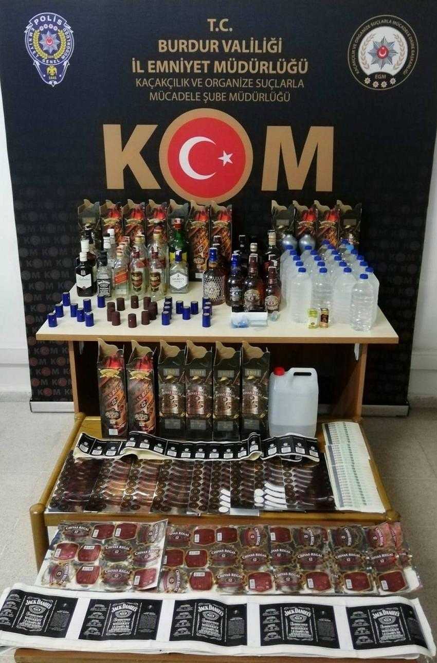 Burdur'da Emniyet Ekipleri Kaçakçılara Geçit Vermiyor