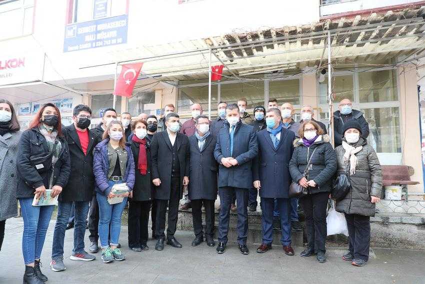 CHP Heyetinden Esnaf Ziyaretleri 