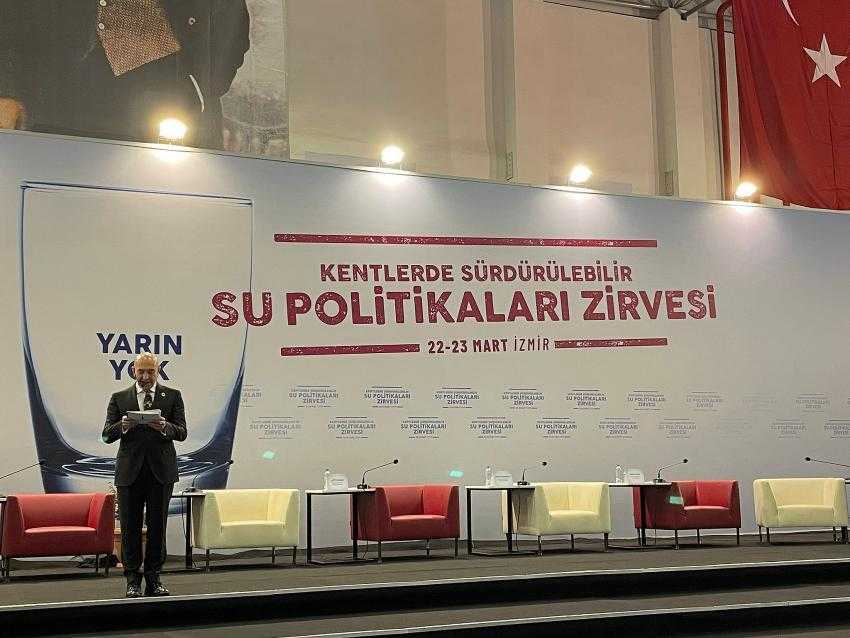 Başkan Ercengiz İzmir'de Su Politikaları zirvesinde!