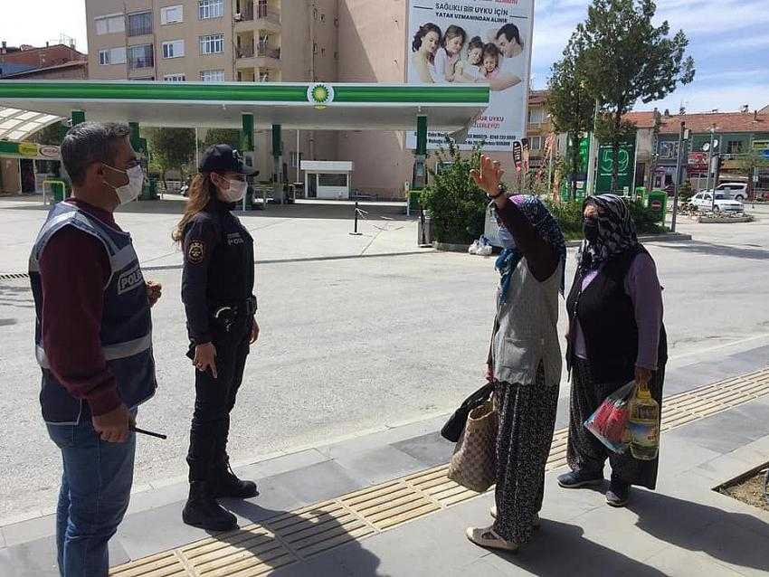 Burdur'da 82 Saatlik Kısıtlamada Sıkı Denetim