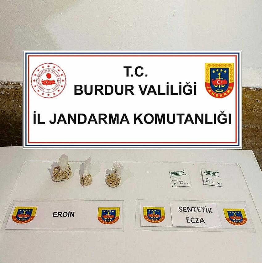 Burdur'da Jandarma Ekiplerinden 34 Ayrı Uyuşturucu Baskını