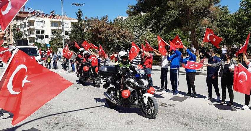 BURDUR’DA 19 MAYIS ATATÜRK’Ü ANMA, GENÇLİK VE SPOR BAYRAMI KUTLAMASI