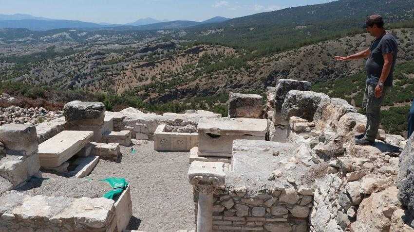 Kibyra’da ilk defa bazilikal planlı kilise bulundu