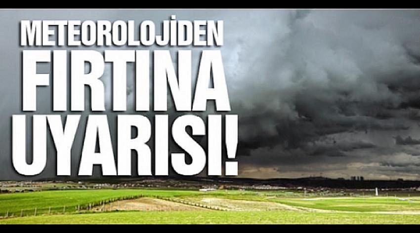  BURDUR’DA FIRTINA BEKLENİYOR!