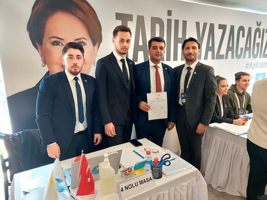 İYİ Parti’de Faruk Erkan Resmi Başvuruyu Yaptı