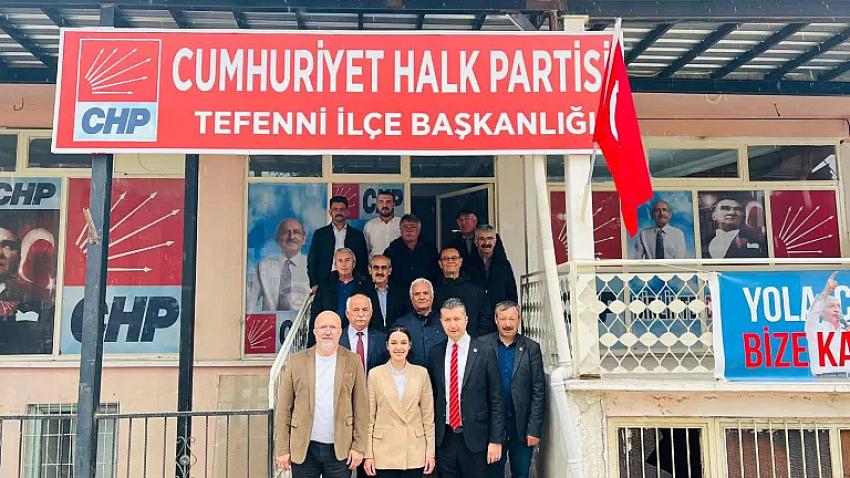 CHP ADAYLARINDAN KEMER VE TEFENNİ ZİYARETİ