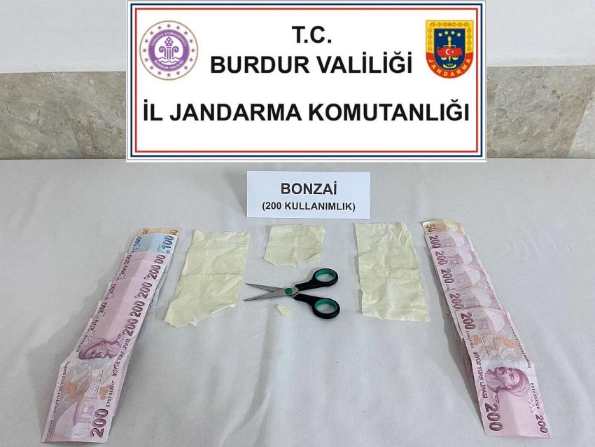 BURDUR’DA UYUŞTURUCU OPERASYONU 1 KİŞİ TUTUKLANDI