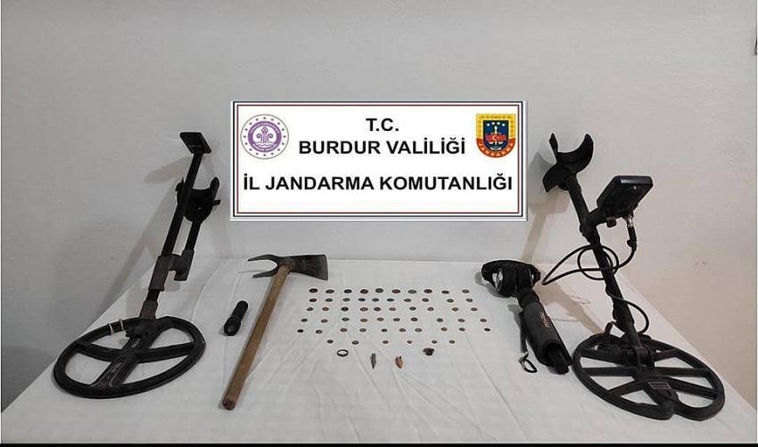 BURDUR’DA TARİHİ ESER OPERASYONU