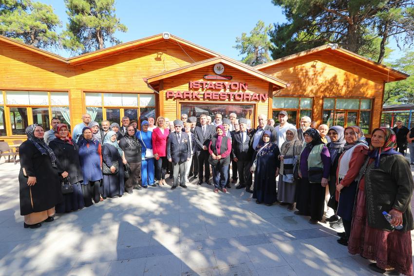 BAŞKAN ERCENGİZ KAHRAMAN GAZİLERİ UNUTMADI