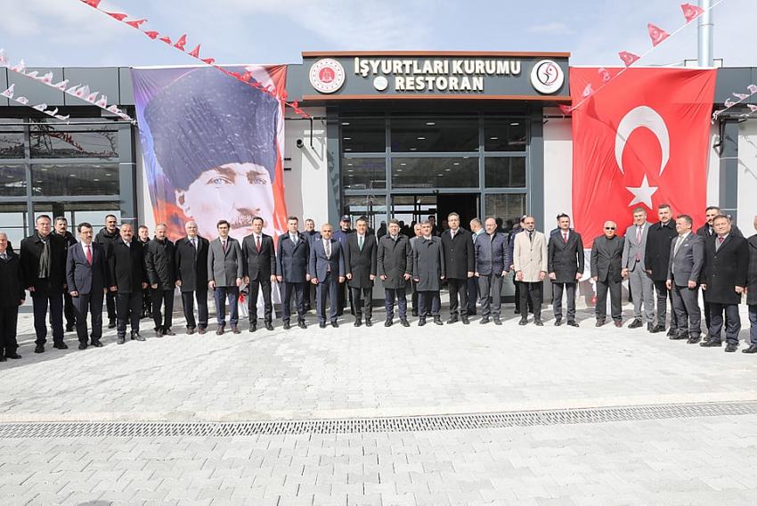 Burdur'da Adalet Bakanı Tunç İşyurtları Tesislerininin Açılışını Gerçekleştirdi