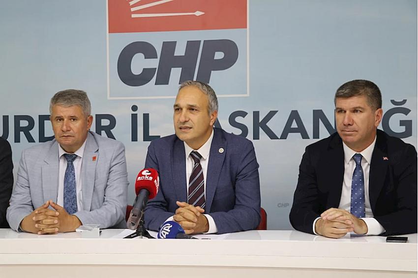 CHP Genel Başkan Yardımcısı Suat Özçağdaş, Burdur