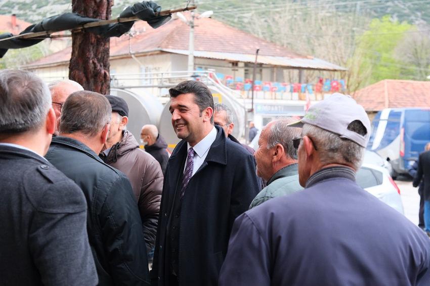 İYİ Parti Burdur Milletvekili Adayı Faruk Erkan, Çeltikçi ve Bucak’ta 