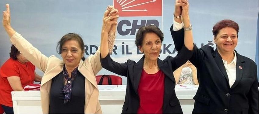 CHP Burdur merkez ilçe kadın kollarında Atiye Canıgür dönemi