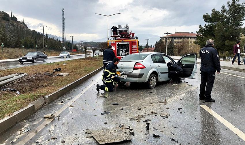 Burdur’da Kaza: 5 Yaralı