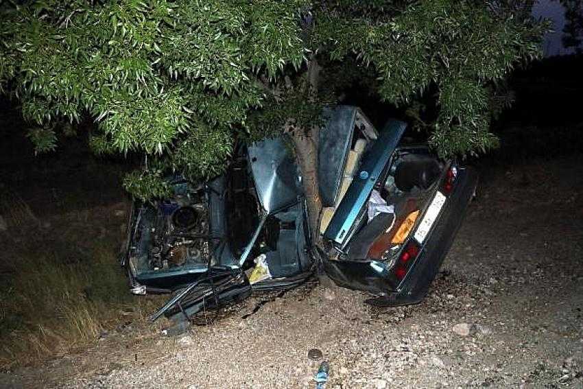 Burdur’da trafik kazası: 1 Ölü