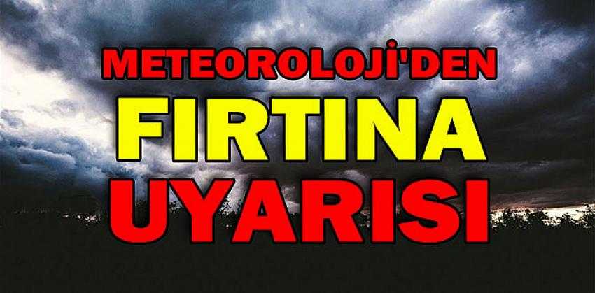 BURDUR İL GENELİNDE FIRTINA BEKLENİYOR