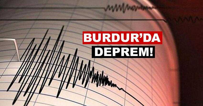 BURDUR’DA YİNE SALLANDI!