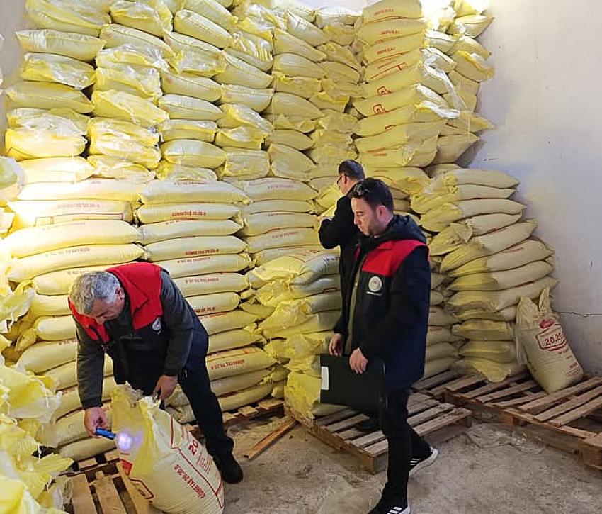 Burdur'da Gübre Bayilerine Sıkı Denetim Başladı