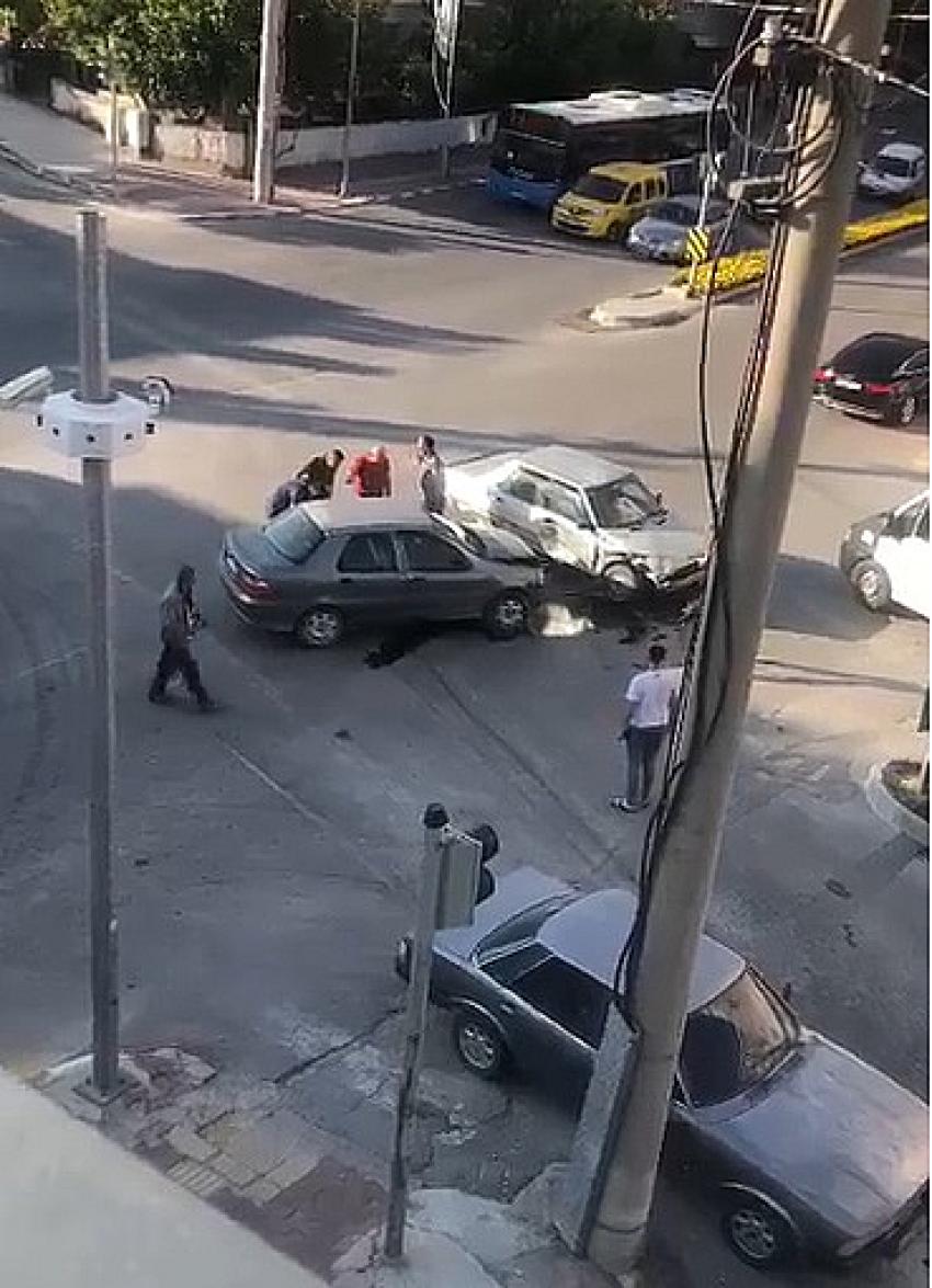 Burdur’da kaza! 2 kişi yaralandı