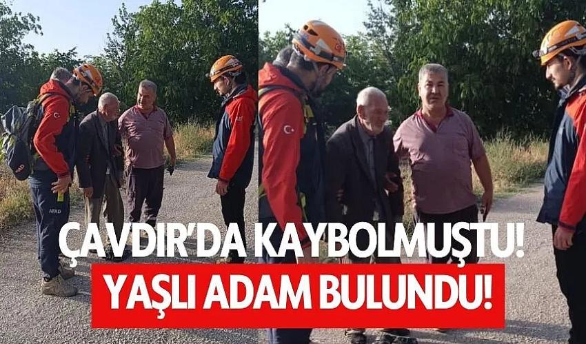 Çavdır'da Kaybolan Alzheimer Hastası Yaşlı Adam Bulundu