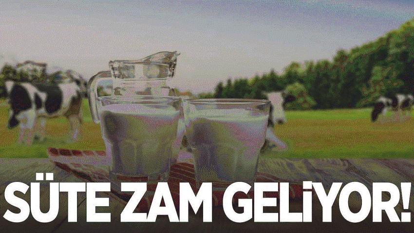 Çiğ Süte Zam Geliyor