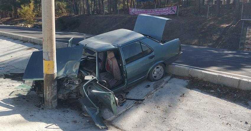 Sabahki Kazada Ağır Yaralanan Şöför Hayatını Kaybetti