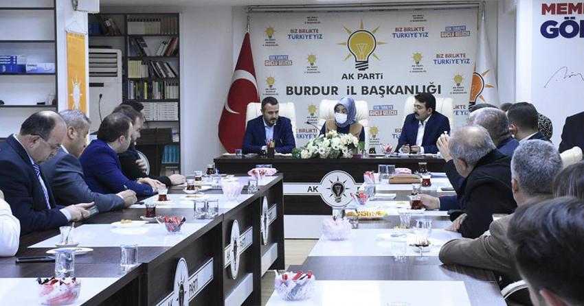 AK PARTİ BURDUR’DAN SEÇİM İŞLERİ TOPLANTISI