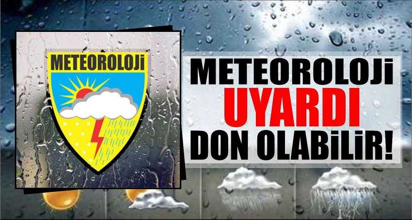 METEOROLOJİK UYARI