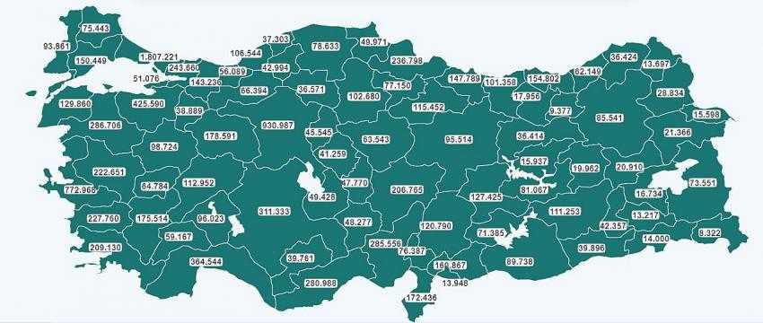 Burdur'da 59.167 Kişi Aşılandı