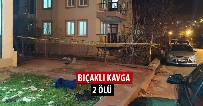 BIÇAKLI KAVGA: 2 ÖLÜ￼