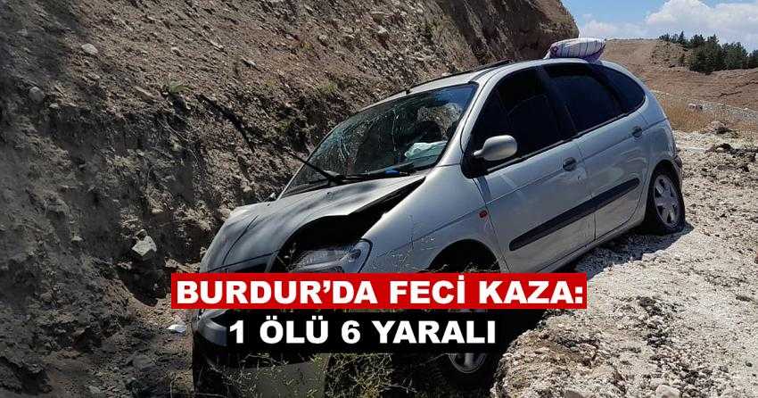 Karaçal'da Kaza: 1 Ölü 6 Yaralı