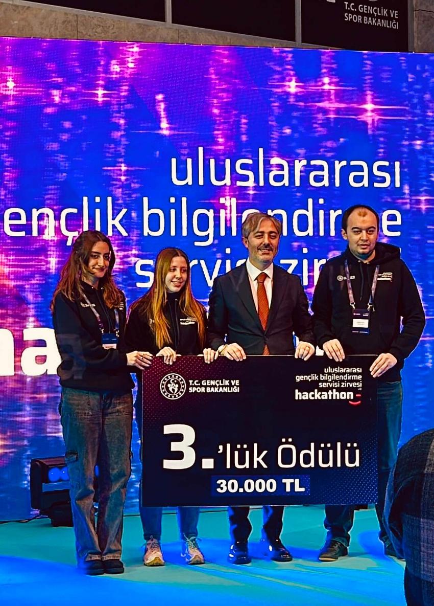 Burdurlu Gençler Uluslararası Hackathon Türkiye Finalinde 3. Oldu!