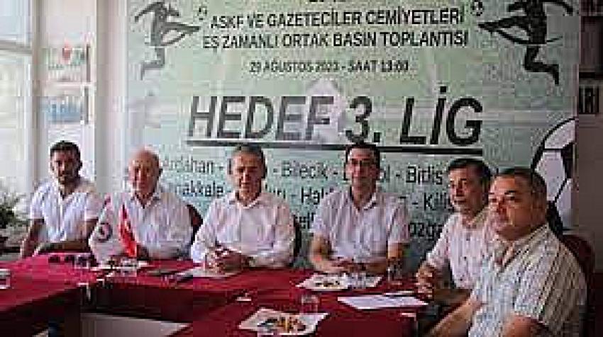 Burdur’da hedef 3. Lig!