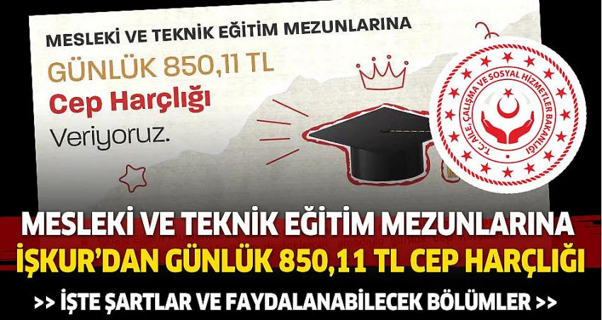 İŞKUR’dan Meslek Lisesi Mezunlarına Büyük Destek!