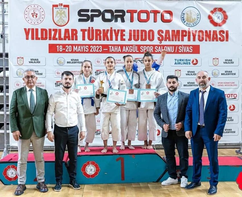 Judo Şampiyonası’nda Burdur başarısı