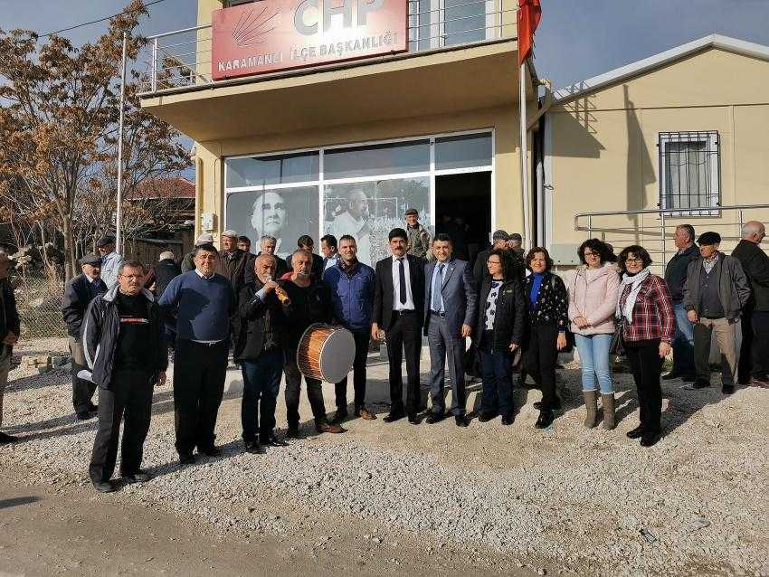 CHP KARAMANLI İLÇE BAŞKANI KURA İLE BELİRLENDİ