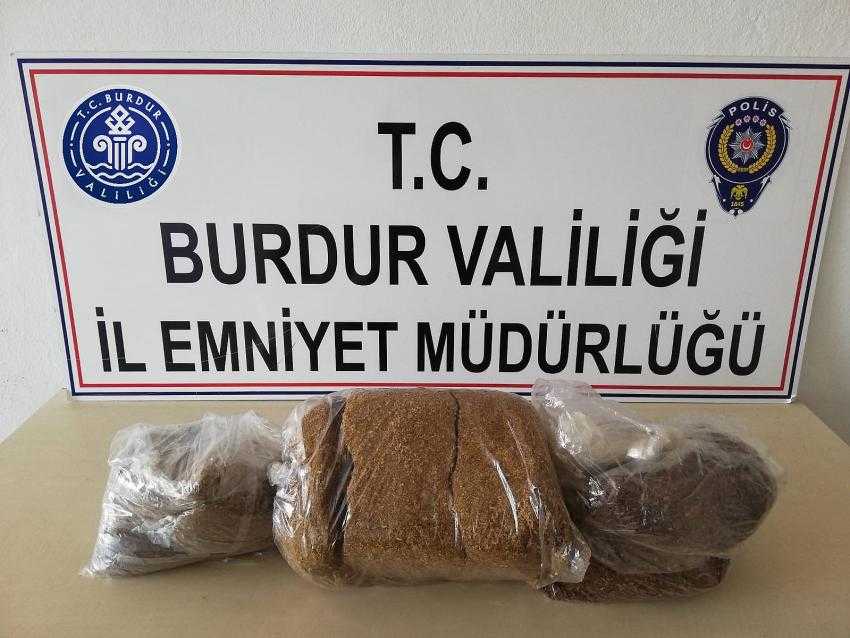 Burdur'da Kaçak Sigara Operasyonu