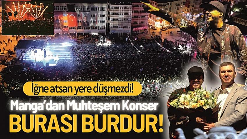 Burdur’da Cumhuriyet Bayramı Coşkusu: Manga’dan Muhteşem Konser