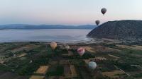 Salda Gölü'nde balon uçuşları başladı!