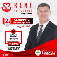 “Kent Lokantası 2. Şubesi” Hizmete Başlıyor