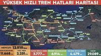 Hızlı Tren Projesi İçin İşte Harita