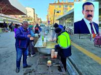 İş Adamı Kürşat Yılmaz'dan Salı Pazarında Çorba İkramı