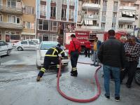 Burdur’da Otomobil Bir Anda Alev Aldı