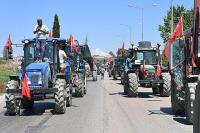 Burdur'da Traktörlü Eylem; Çiftçiler Sonunda İsyan Etti