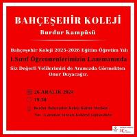 Bahçeşehir Koleji’nin Merakla Beklenen 1. SINIF ÖĞRETMEN Kadrosu Yarın Açıklanıyor